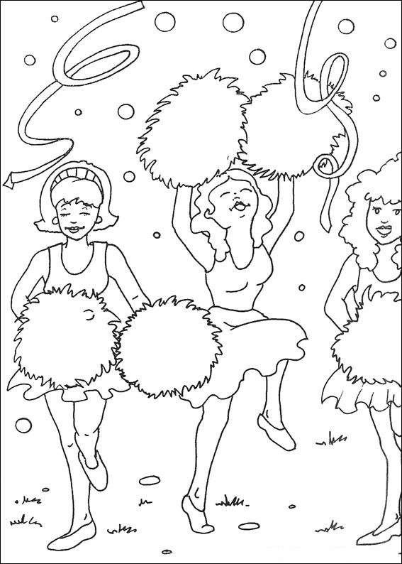 Plansa de colorat cu Carnaval 62 59